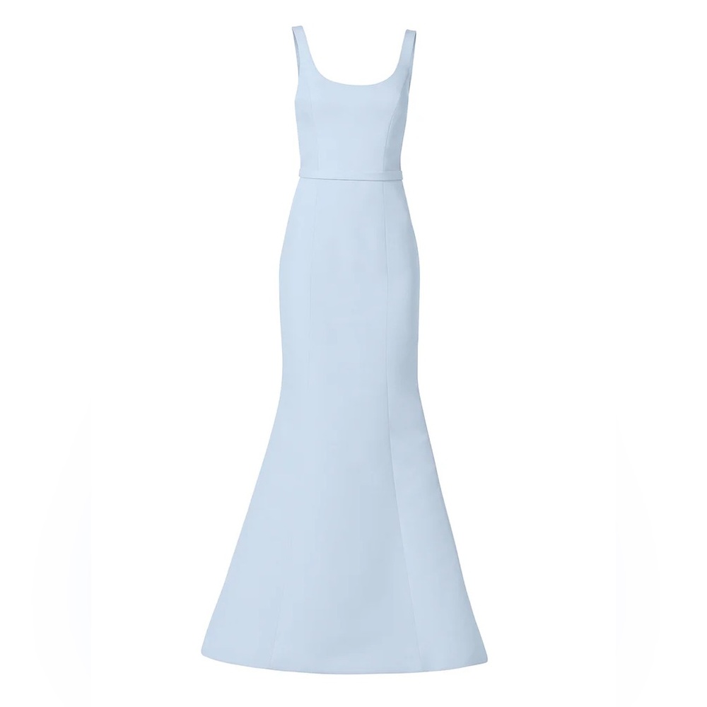 Blue bridesmaid dress